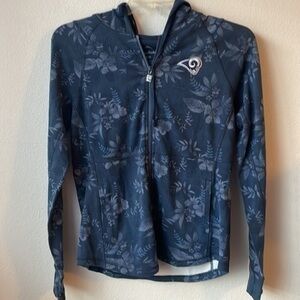 NWT Tommy Bahama top Rams small hooded jacket